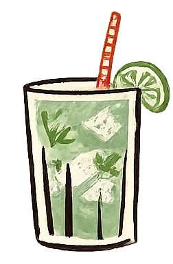 Gin & Tonic illustration