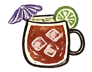 Whiskey Ginger illustration